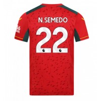 Wolves Nelson Semedo #22 Replica Away Shirt 2023-24 Short Sleeve